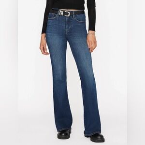 Frame Le One Flare Stretchy Jeans Sz 2 (fits up)